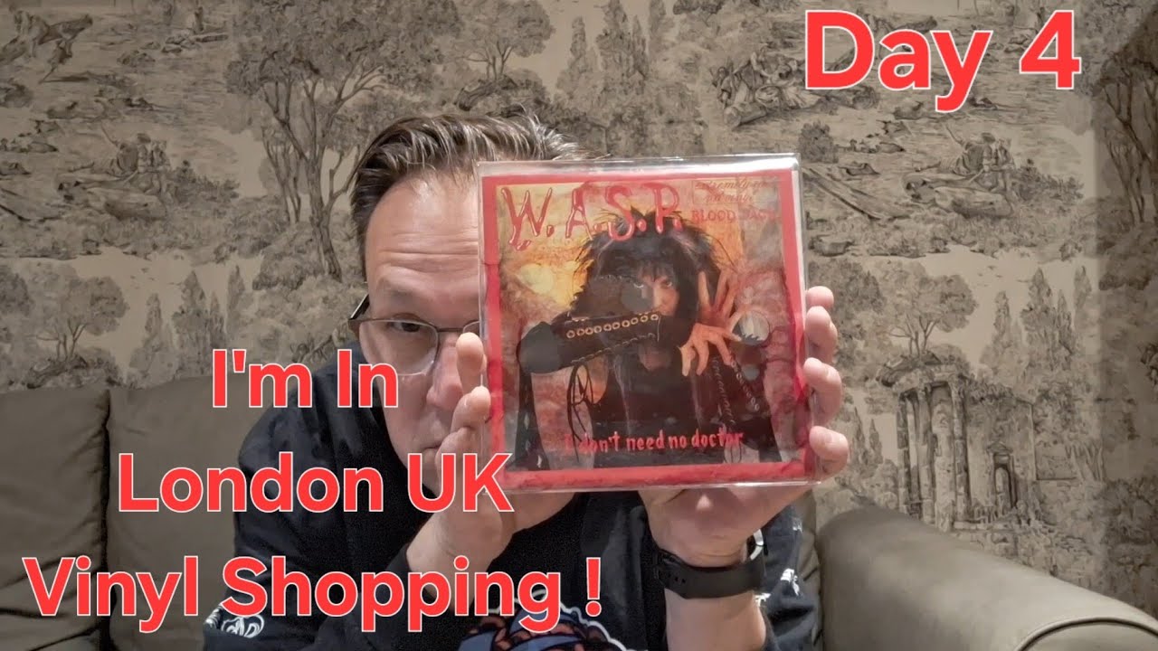 I'm In London UK Vinyl Shopping. Day 4 : Vinyl Crisis