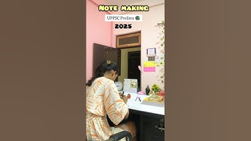 Note Making🖊️📜 #shorts #shortvideo #shortsfeed #vlog #minivlog #notes #upsc