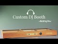 Building a custom dj table  booth with xlr inputs