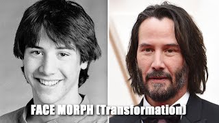 THE EVOLUTION OF KEANU REEVES (1964-2022) | FACE MORPH