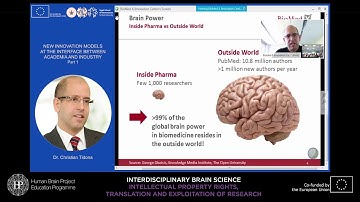 Lecture 5 - part 1: Christian Tidona - New innovation models at the interface between (...)