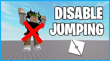 How To Disable Jumping In ROBLOX Studio!