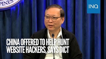 China offered to help hunt website hackers, says DICT