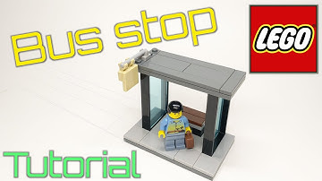 LEGO Bus stop - Tutorial