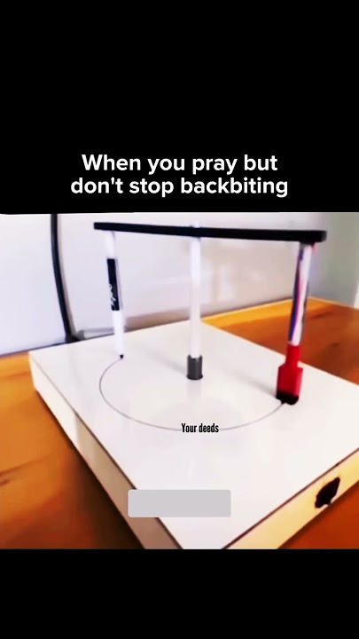 When we pray and don’t stop back biting  #backbiting #foryou #fypage #trendingshorts #trendingvideo