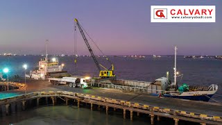 Delivery Pile To Sampit, Borneo Island By Pt Calvary Abadi