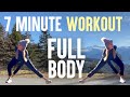 7 Minute Full Body Workout at Home   - Low Impact Home Workout without Equipment - Just 7 Minutes