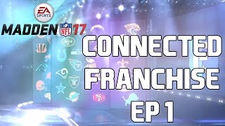 Madden 17 Vikings Connected Franchise Ep 1 - The Fantasy Draft!!!