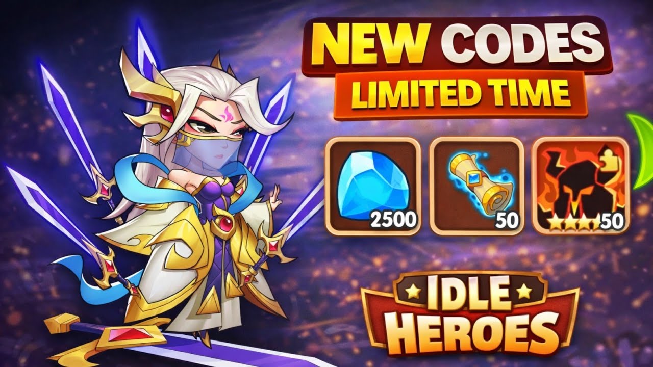 Big Achievers Code BIG REWARD🆓 New Idle Heroes Redeem Codes 2026 | Idle Heroes Codes + CD ...