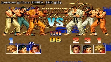 kof 95 - joekrom (alemania) vs SIMBA SNK (peru)