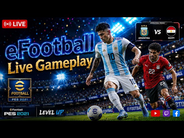 🔴 Ultimate eFootball Battle | eFootball PES 2021 LIVE | Full Match Simulation Gameplay - PRS SOUL