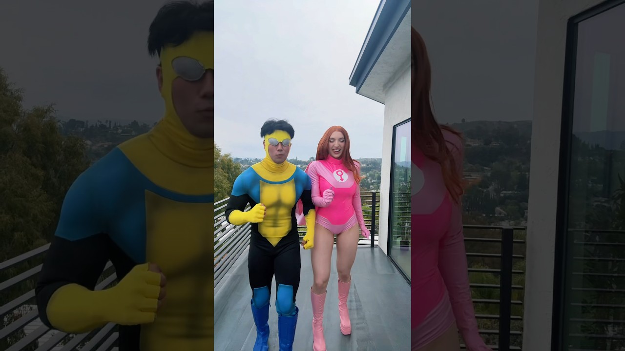 Cecil watching this: 🤨  #invincible #atomeve #cosplay #invinciblecosplay #atomevecosplay