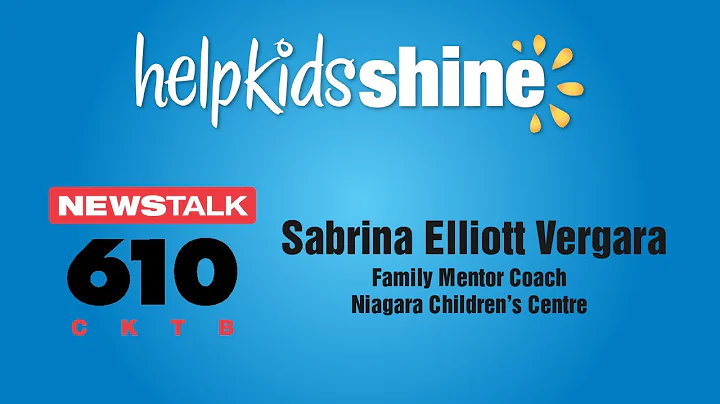 Help Kids Shine Interview - Sabrina Elliott Vergara