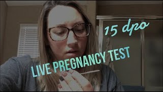 Live Pregnancy Test | 15 dpo