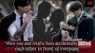 When you and Maf!a Boss accidentally K!$$ed each other in front of everyone.