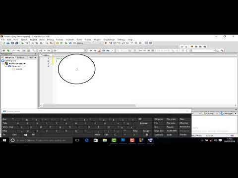 how to write a simple program using codeblocks