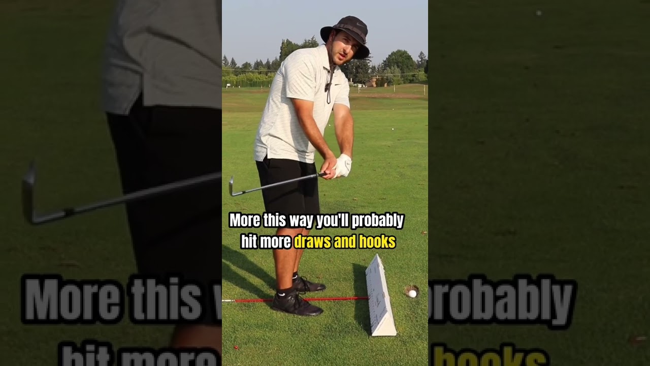 Learn to keep your shaft parallel to the base line of the plane whenever it’s parallel to the ground