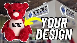 How to Embroider onto Stuffed Animals using the Brother PR680W 6-Needle