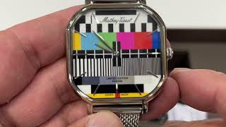 Monsoon Square H7917 TV Saat Limited Edition