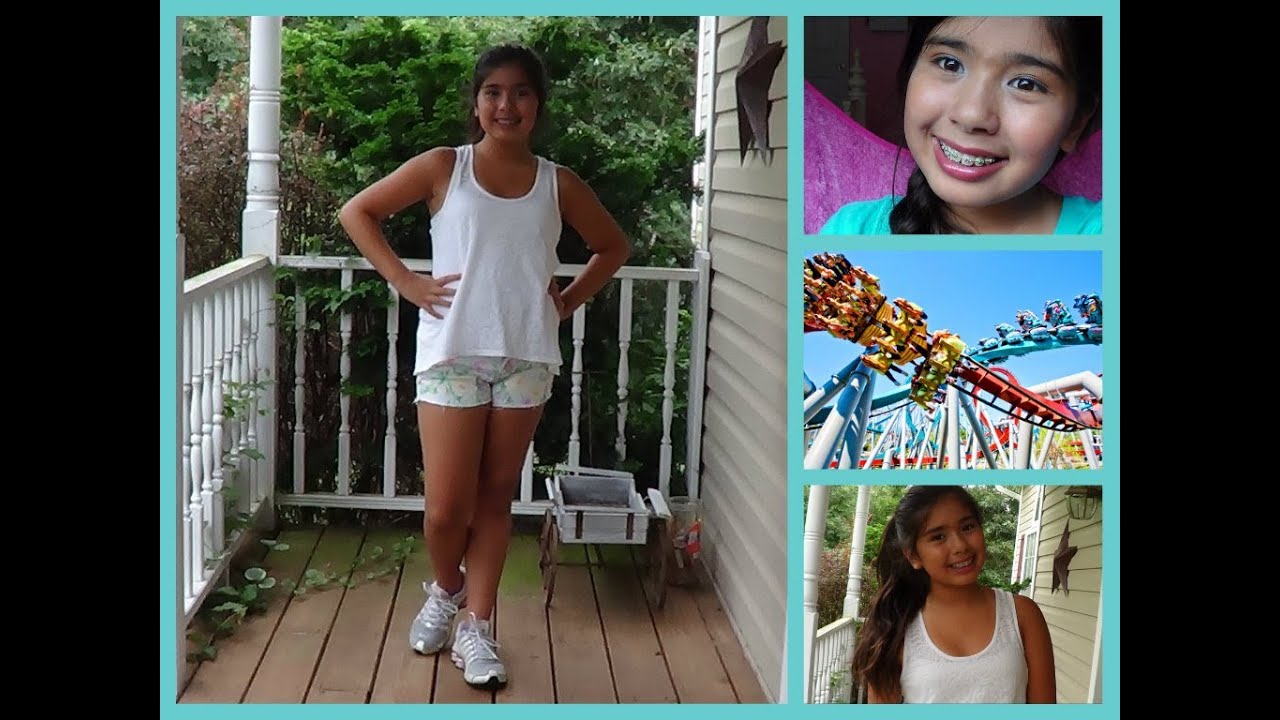 Amusement Park Makeup, Hair, and Outfit!