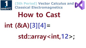 SYCL 119 - How to Cast std::array to C-style Conventional array - #reinterpret_cast
