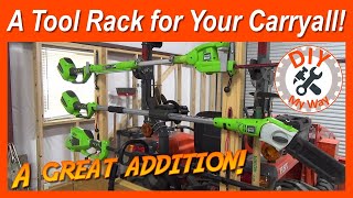 Carryall Tool Rack: A Great Addition to Your Carry All! (#100)