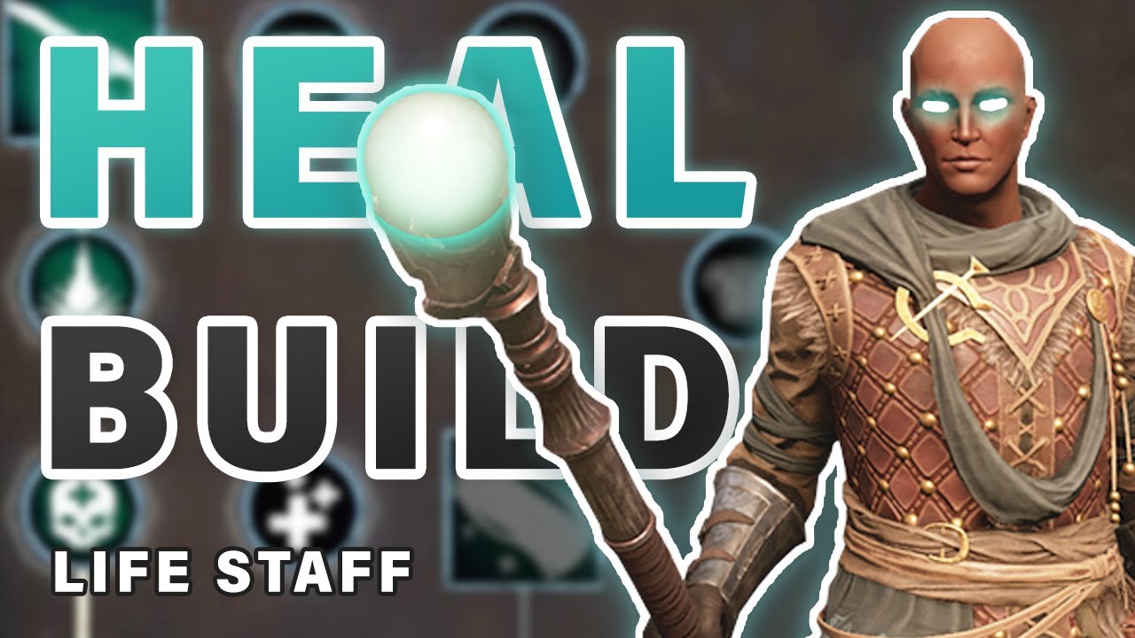BEST Life Staff Healing Build I can think of New World YouTube