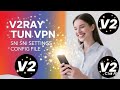 How To Set Up V2ray Tun VPN SNI Settings For Enhanced Online Privacy Security Easy Tutorial 