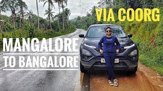Mangalore to Bangalore via Coorg | Coorg Road trip | Monsoon in Western Ghats | Sampaje Ghat