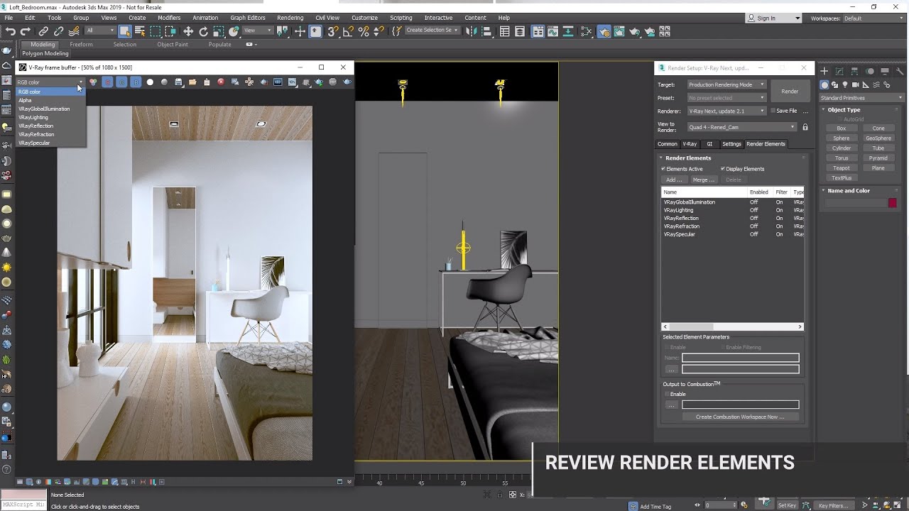 Chaos Cloud Tips Tricks – How to and review render elements - YouTube