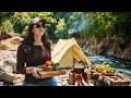Riverside Camping and Cooking in the Hidden Valley of Himachal || Making Special Pahadi Maggie