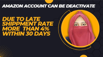 What is late shipment rate in Amazon high risk for account deactivation.