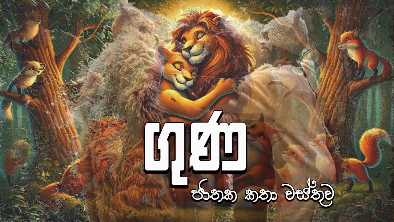 පුංචි දරුවන්ට හොඳම කතාවක් | ගුණ ජාතකය | Guna Jathakaya