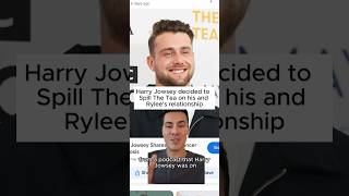 Harry Jowsey decided to spill the tea on his and Rylee’s relationship during DWTS #fyp #drama pt.1