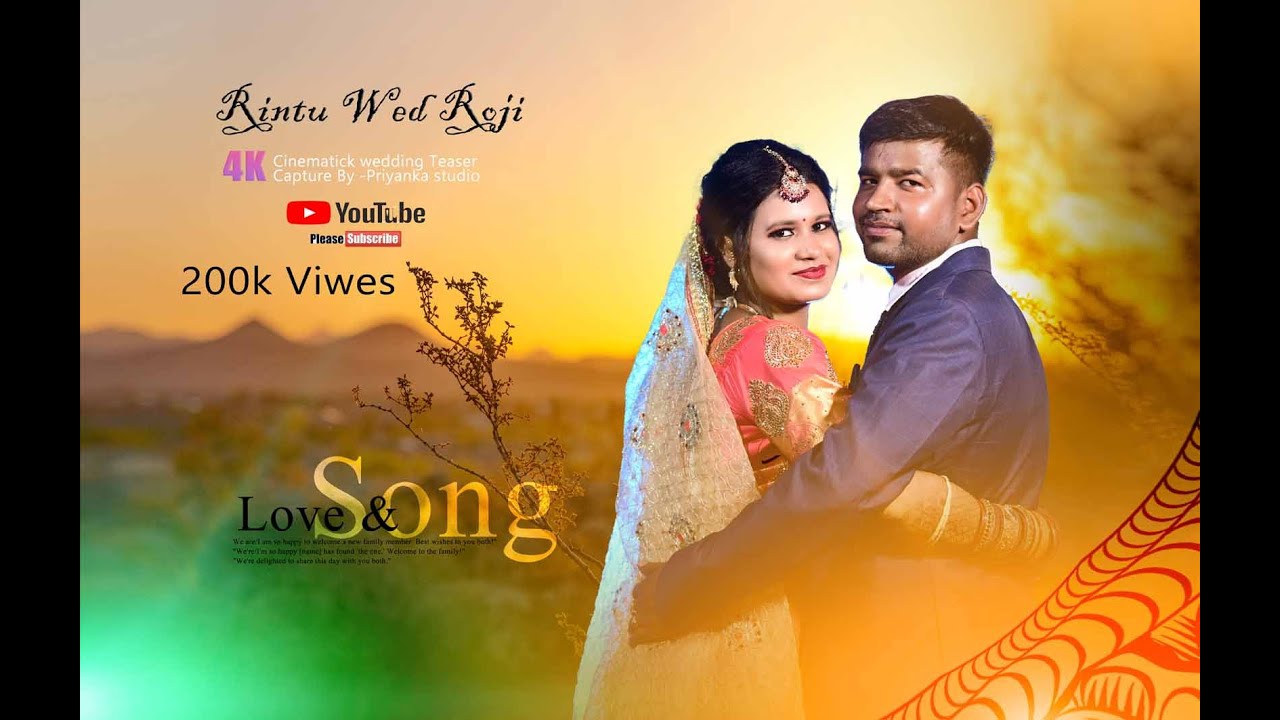 Rintu  Roji  wedding Teaser   wedding  weddingvideo  youtube  teaser  cinematography