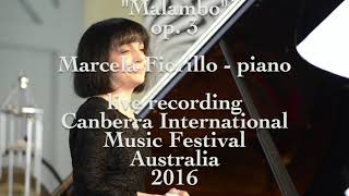 Marcela Fiorillo performs Malambo op. 7 by Alberto Ginastera