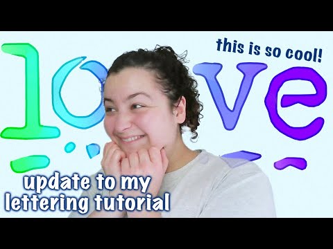 Watercolor letters and script fonts: animating with grease pencil (Blender 2.93)