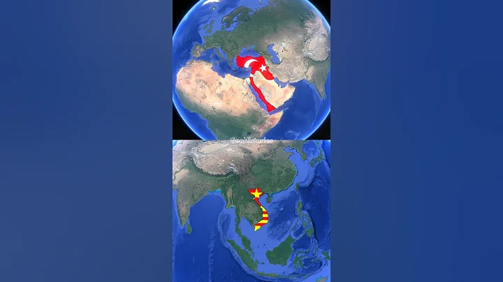 Evolution of Vietnam & Turkey #maps #history #historymap