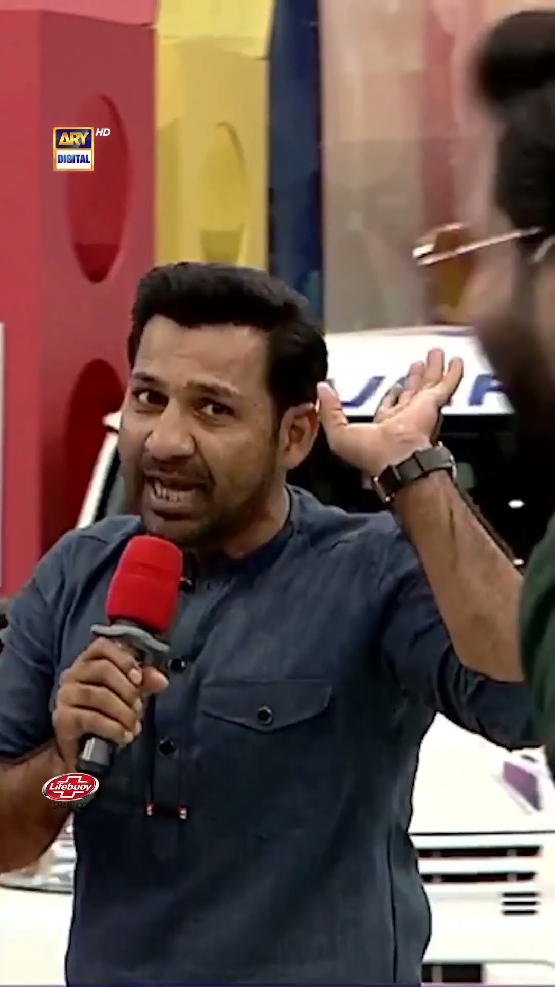 Saifi ko aya Ghussa ? #jeetopakistanleague #sarfarazahmed #kubrakhan #fahadmustafa #shorts