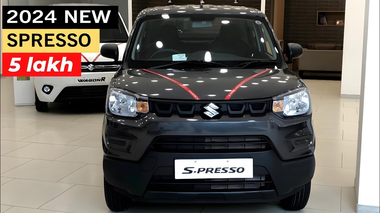 Best HD Pictures about  Real Pics Suzuki Spresso Black Amazing  - No AI Images