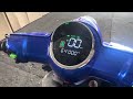 EEC Double Seater Mobility Scooter Beetle in Blue for Spanish Customer 