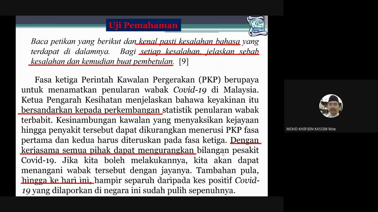 Analisis Kesalahan Bahasa (Siri 2), Bahasa Melayu STPM - Siri Kelas Cikgu Khir #cikgooTUBE