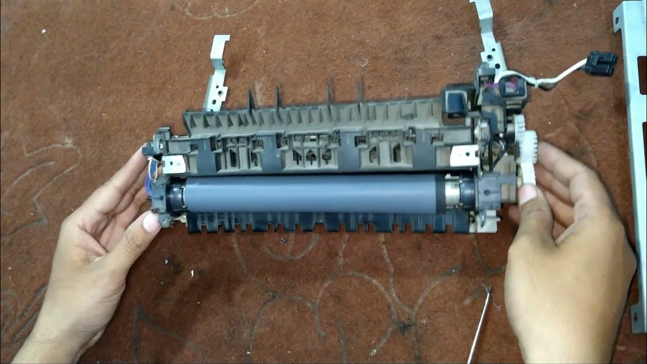 How to replace fuser film sleeve hp p3015 m521 m525 youtube