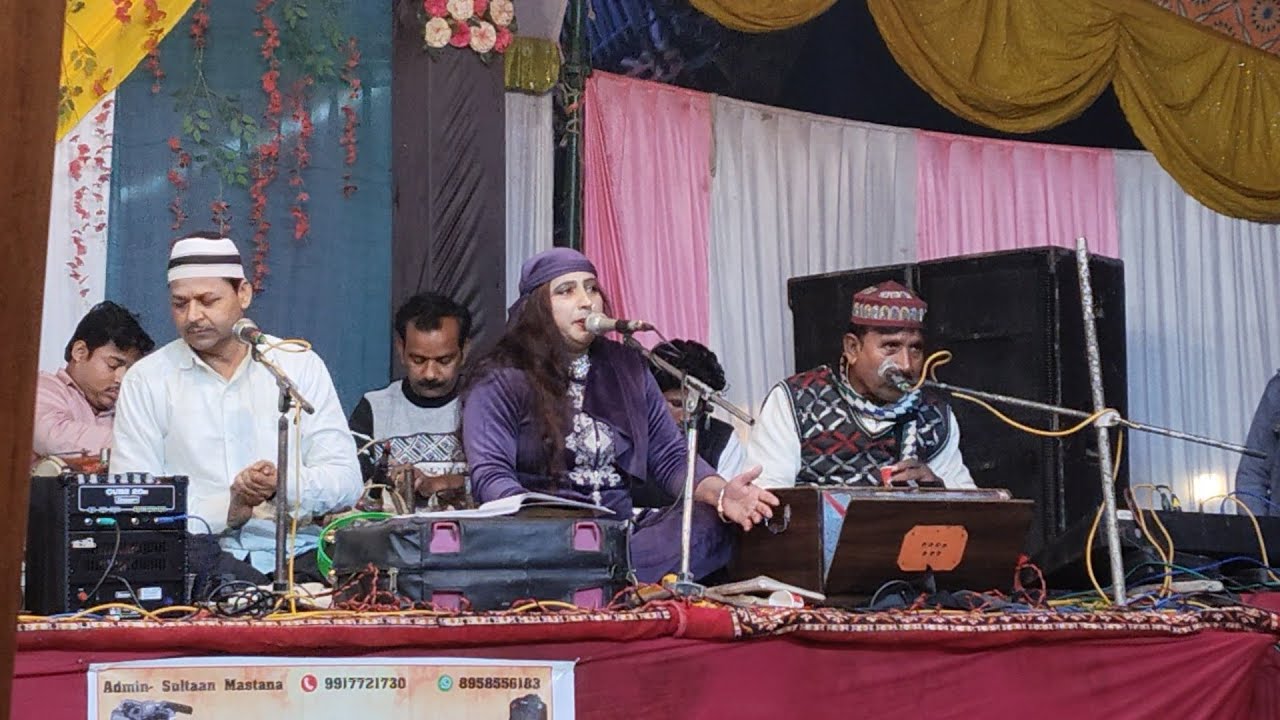 देख रहा है झूठे सपने ll मुसलमान नबी नबी बोल new qawwali 2025 muqabla Rukhsana Bano Sharif parwaz 