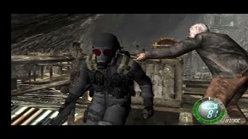 (AetherSX2) Resident Evil 4 - Hunk Gameplay Part 3