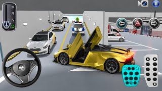 New Lamborghini car Stuck in Rest area Parking Lot - Car Game - 3D Driving Class 2026 screenshot 3