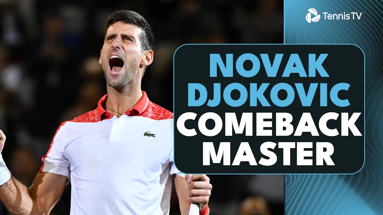 5 Times Everyone Thought Djokovic Was Defeated... Then THIS Happened 😨