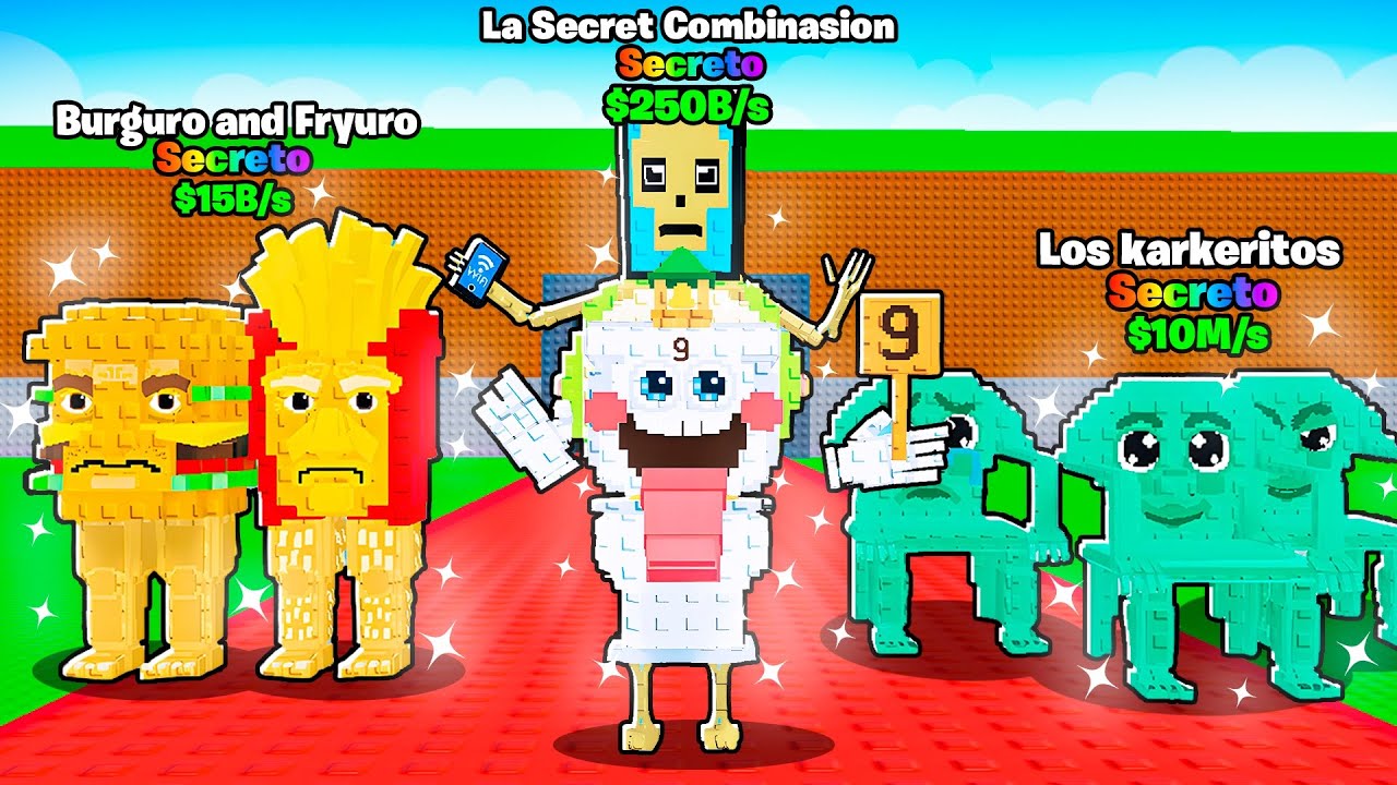 Conseguí TODOS los BRAINROTS SECRETOS más OP de Steal a Brainrot (Roba un Brainrot)