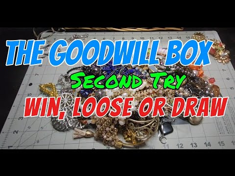 The Goodwill Box Mystery Jewelry Unboxing Claims 3x-4x value 