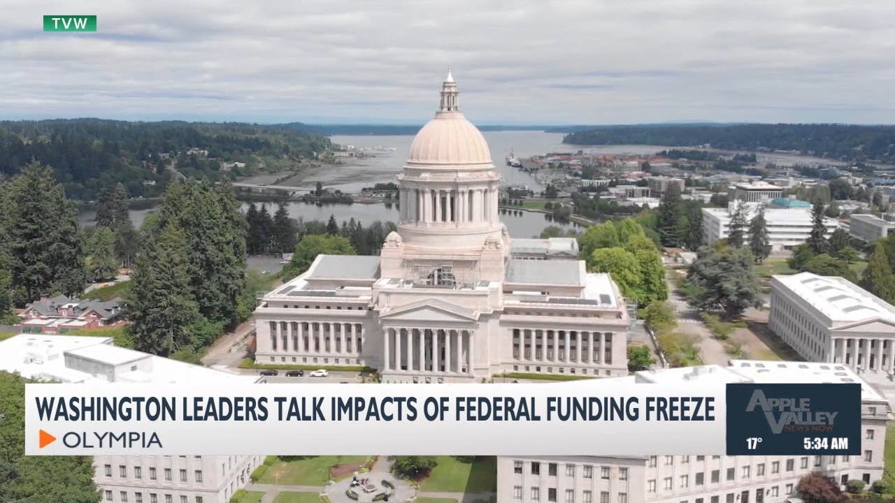Washington lawmakers and agencies react to attempt to freeze federal funding